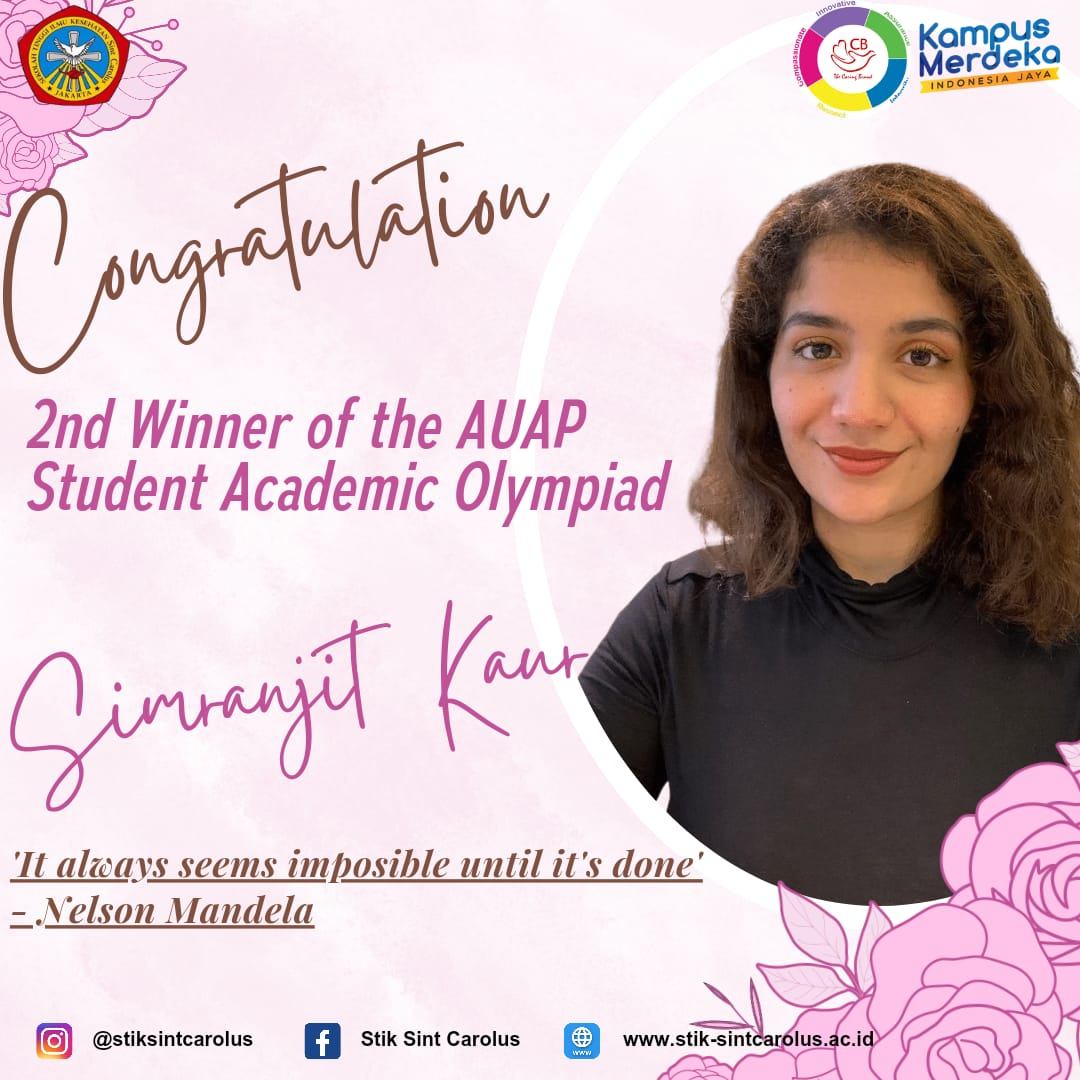 RUNNER UP 1st UMY - AUAP Student Academic Olimpiad