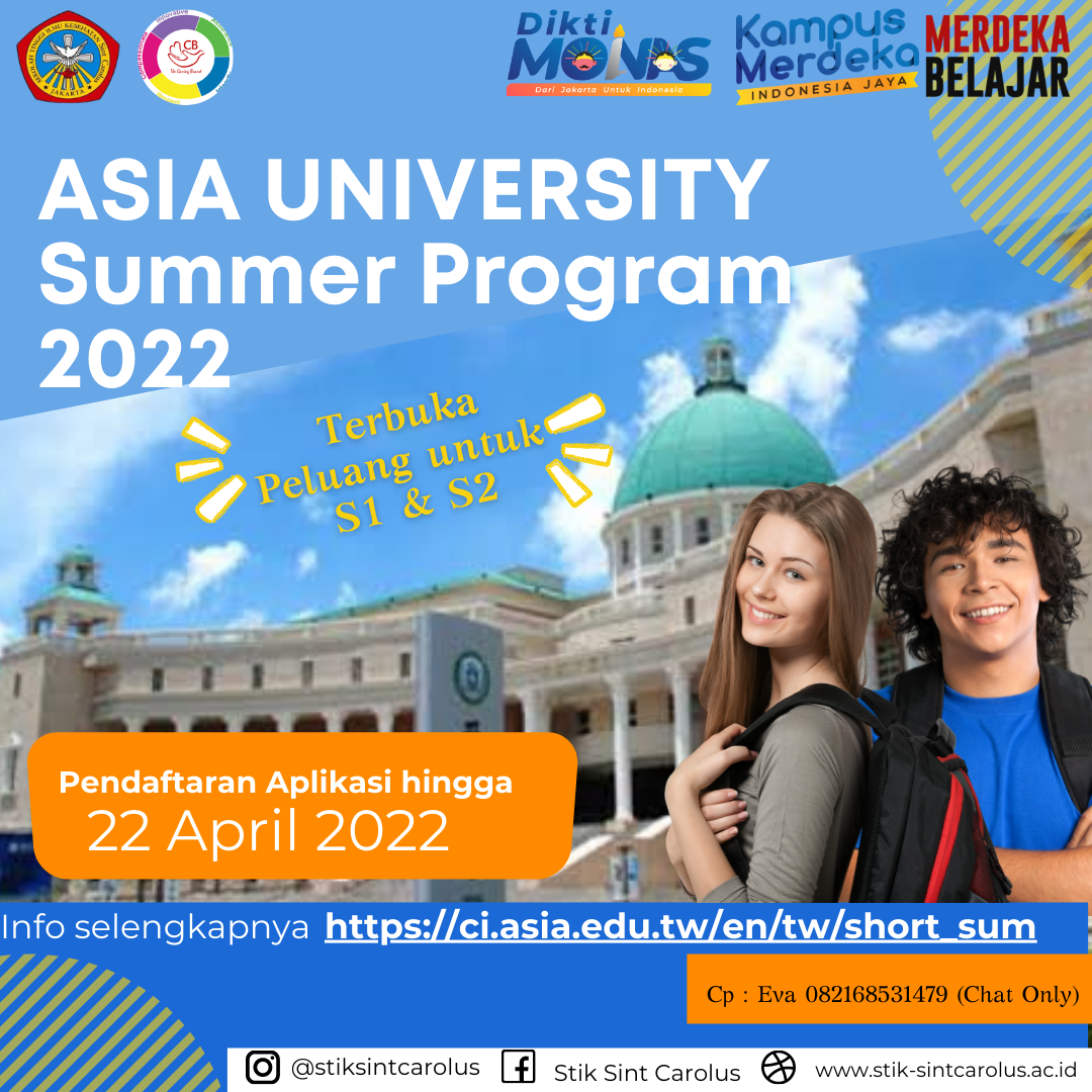 SUMMER PROGRAM 2022 ASIA UNIVERSITY