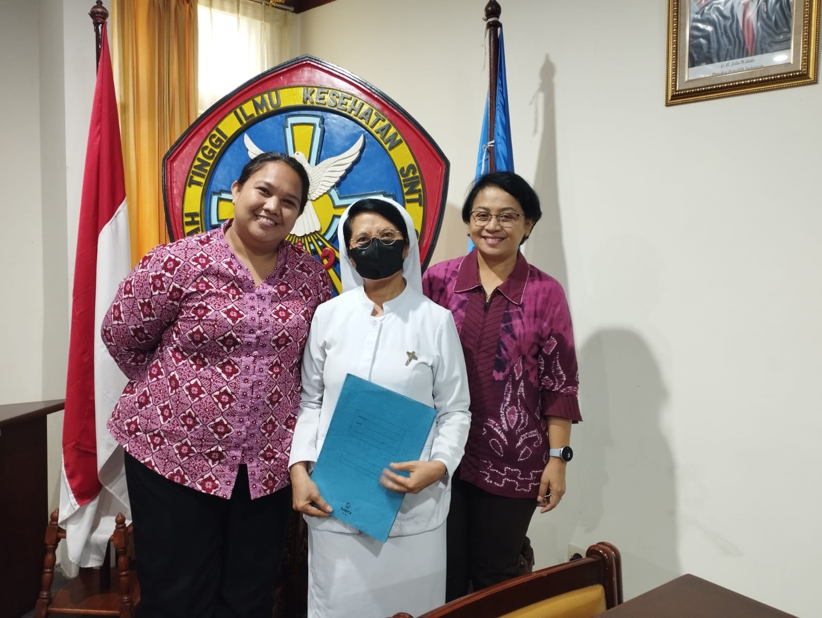 Kepala Campus Ministry dan Kepala Ekologi STIK Sint Carolus