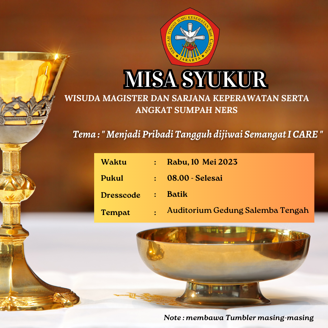 MISA Wisuda Magister dan Sarjana Keperawatan Serta Angkat Sumpah Ners