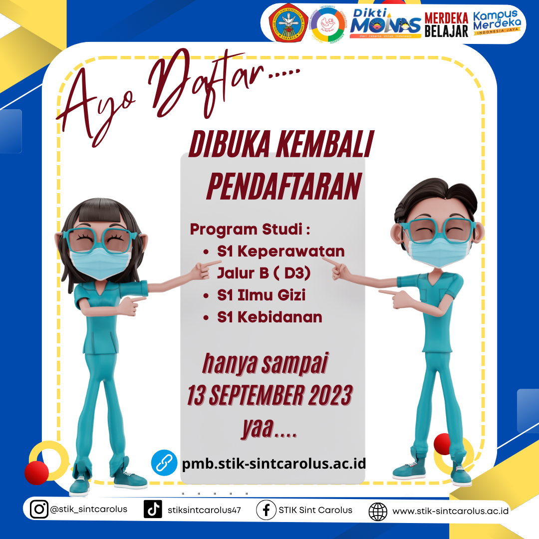 Dibuka kembali pendaftaran