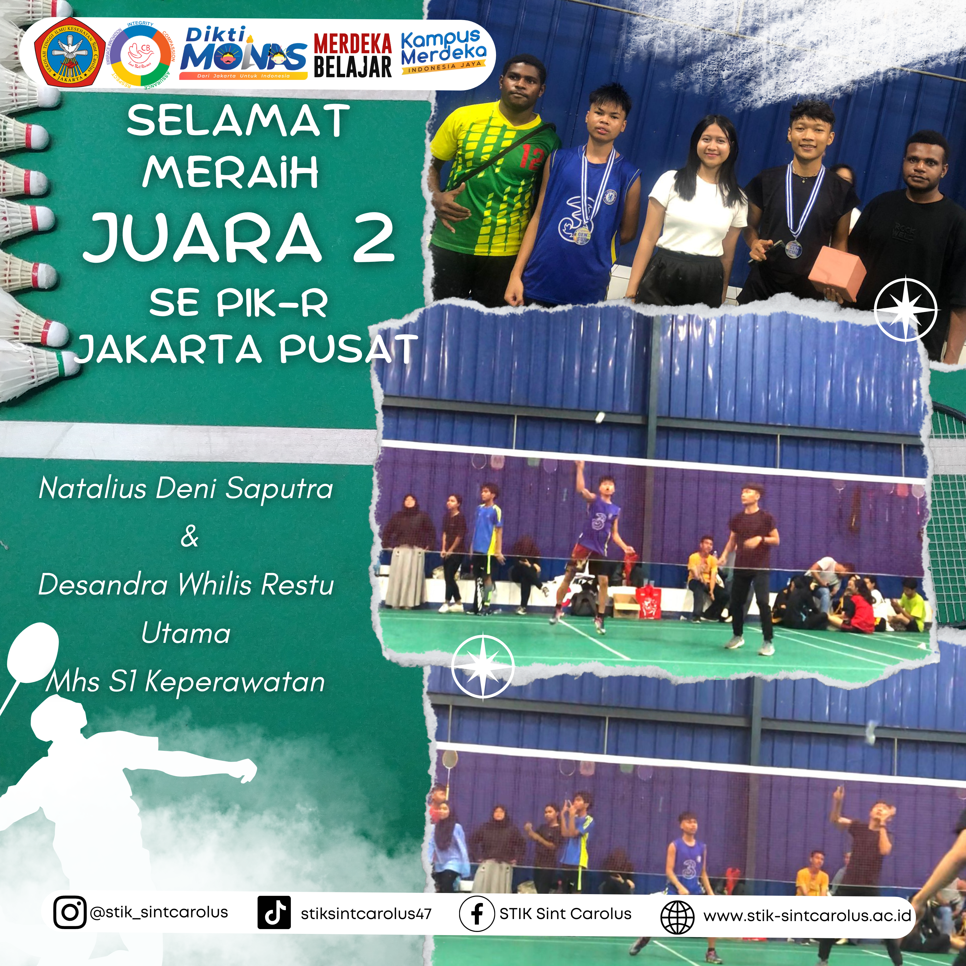 Juara Lomba Badminton GenCup