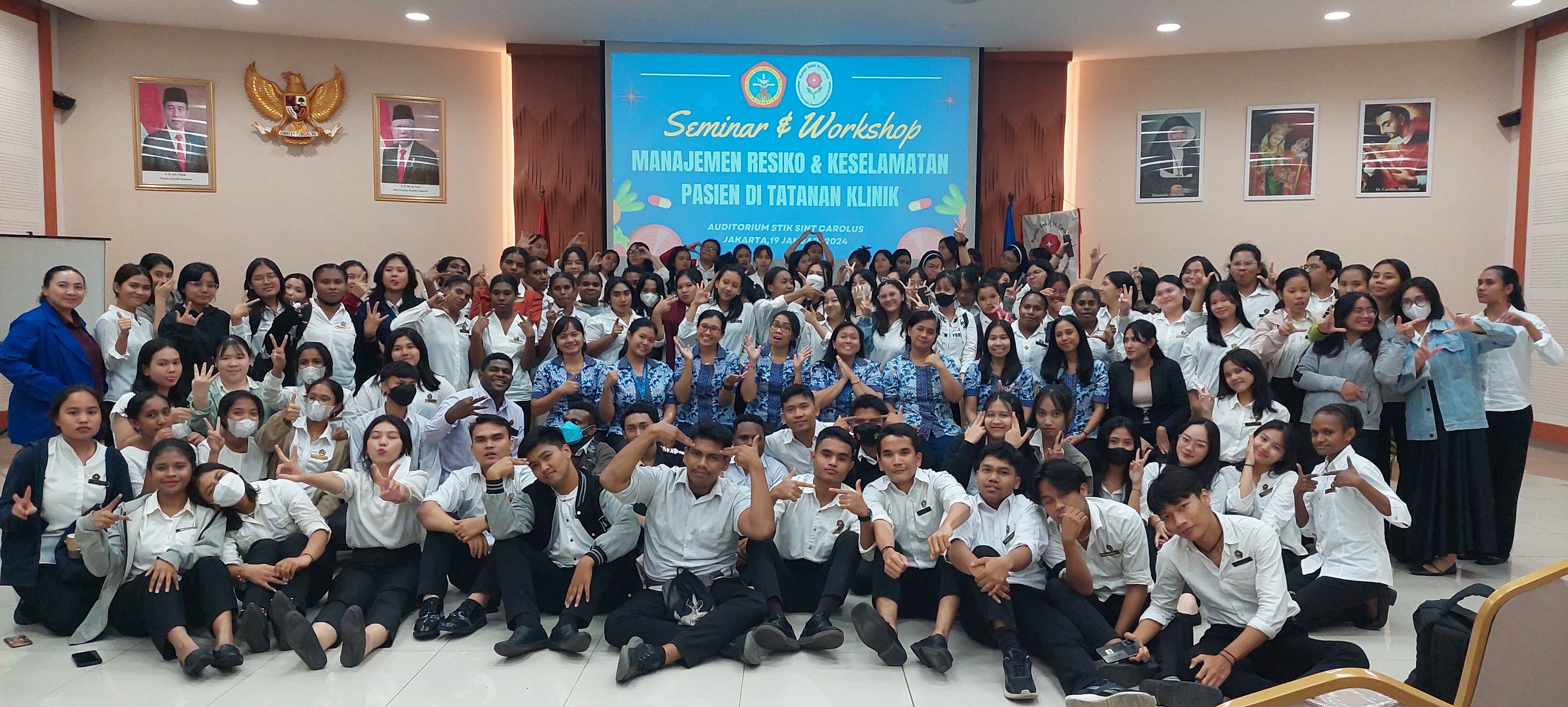 SEMINAR DAN WORKSHOP MANAJEMEN RESIKO DAN KESELAMATAN PASIEN DI TATANAN KLINIK